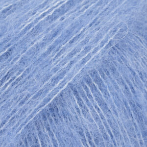 Drops Brushed Alpaca Silk - 28 Pacific blauw