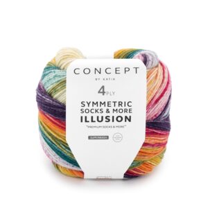 Concept by Katia - Symmetric socks & more - Illusion