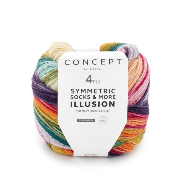 Concept by Katia - Symmetric socks & more - Illusion