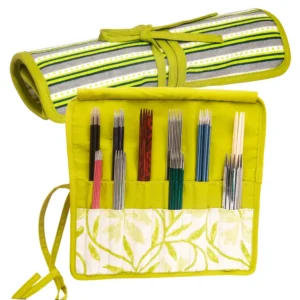 Knitpro Žalioji kojinių adatų dėžutė 15x20cm tuščia