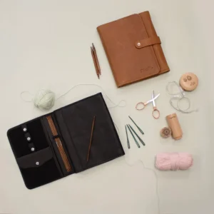 KnitPro Velora Rondbreinaaldenetui leeg leer