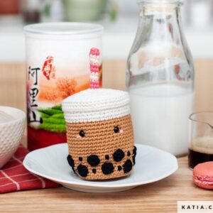 Katia Snack time amigurumi bubble tea letsknit